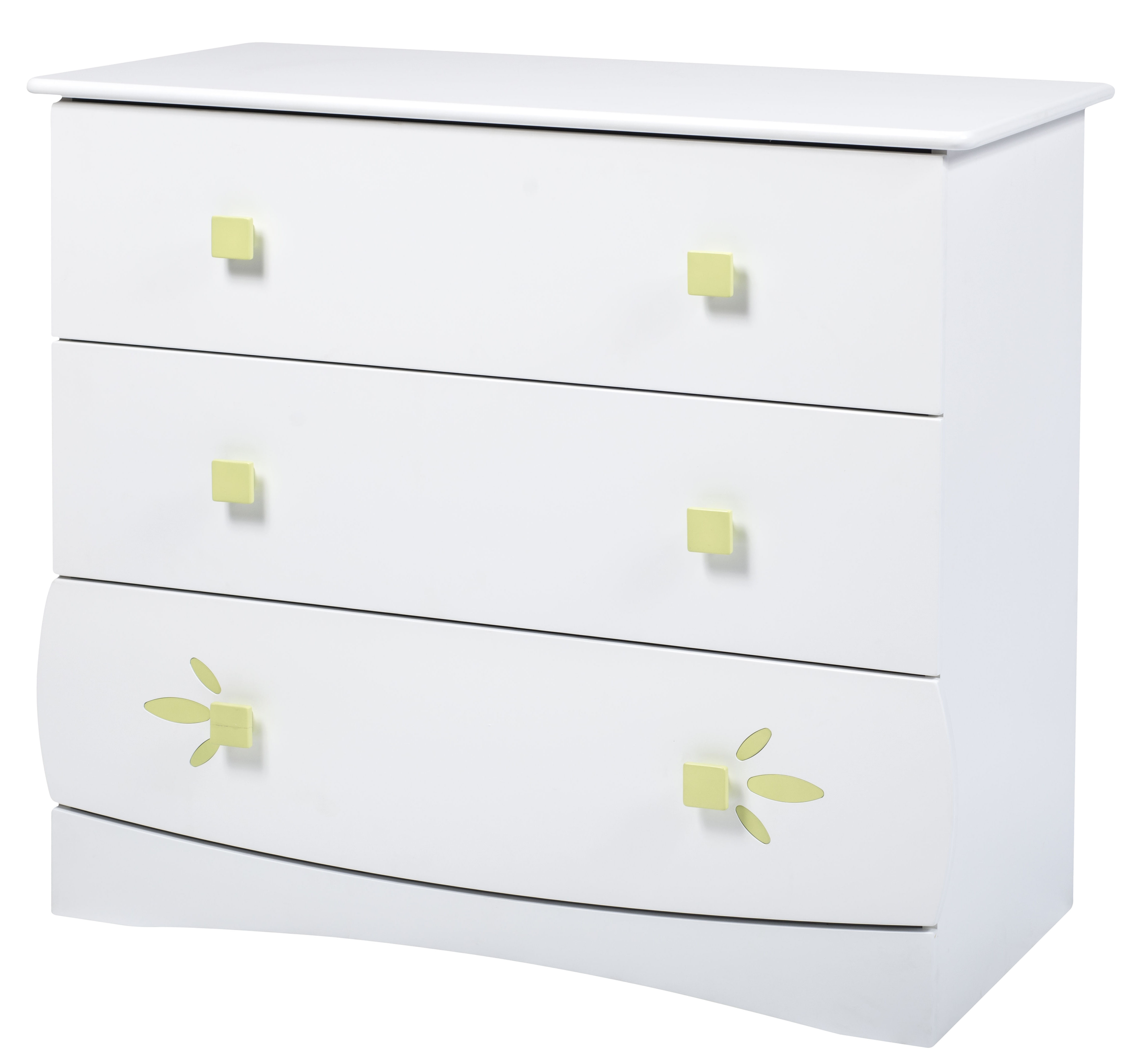 Domiva Commode Blanche Tiroirs Palma Lestendances Fr