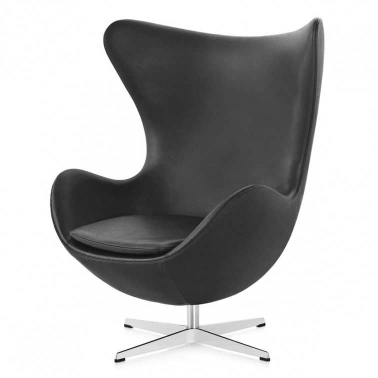 Fauteuil Simili Cuir Noir Ego Lestendances Fr