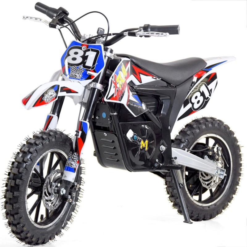 Moto Cross Lectrique Luxe W Rouge Lestendances Fr