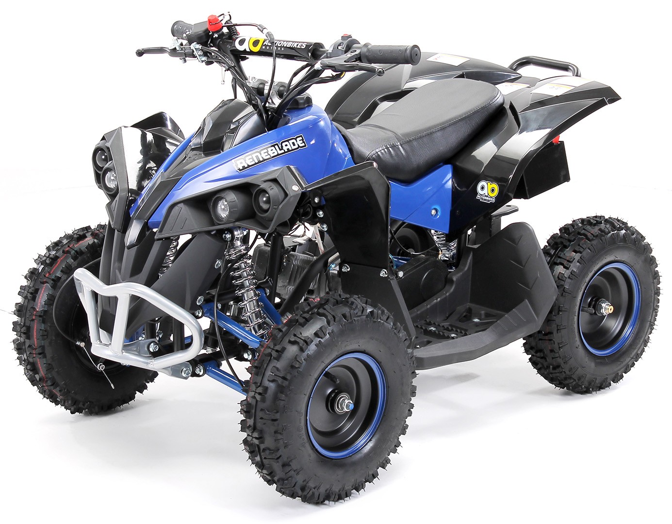 Quad Enfant Cc Comp Tition Luxe E Start Bleu Lestendances Fr