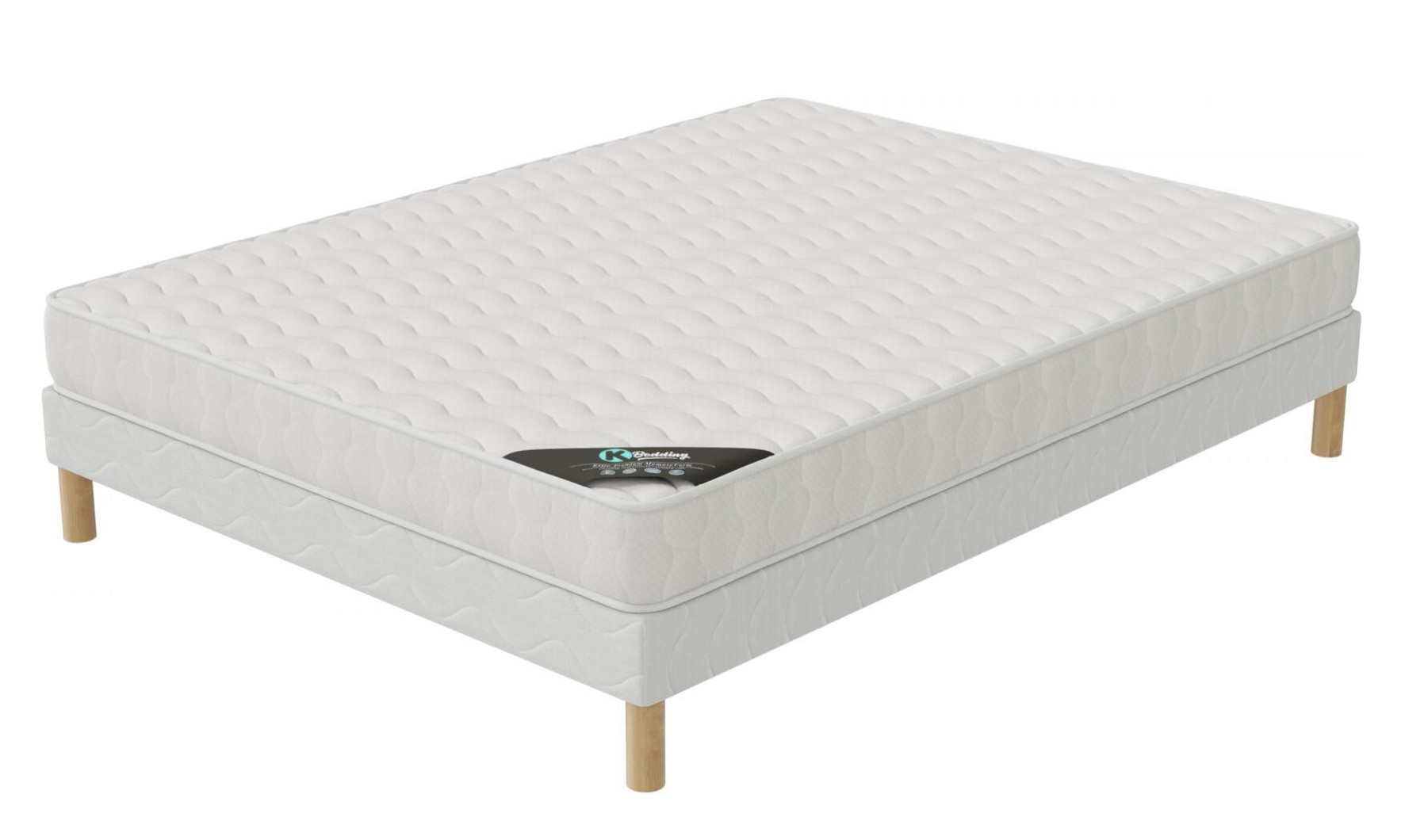 Pack matelas et sommier 2 places