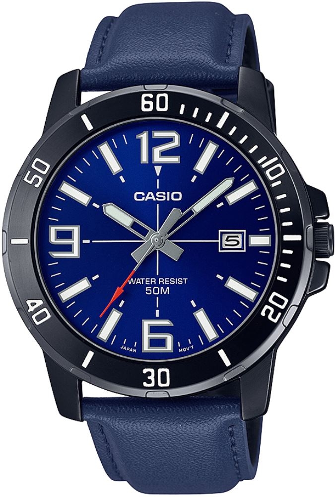 Casio Collection Mtp Vd Bl B Lestendances Fr