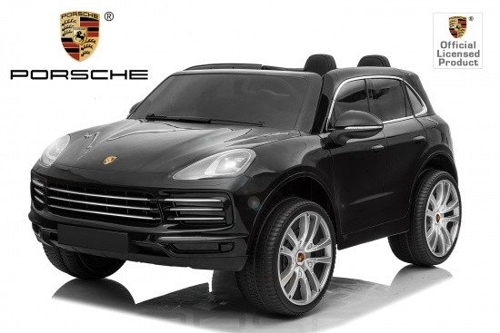 Porsche Porsche Cayenne S Noir Voiture Electrique 2 Places Enfant Lestendances Fr