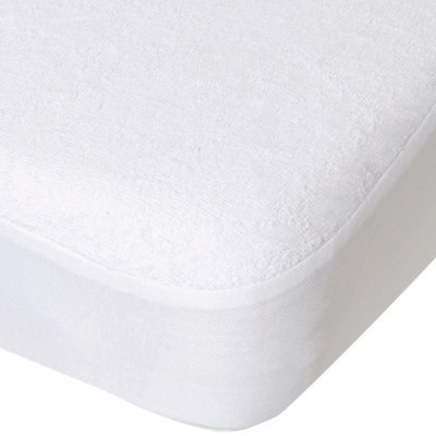 Doux Nid Protege Matelas Alese Bebe 40 X 80 Cm Blanc Tencel Lestendances Fr