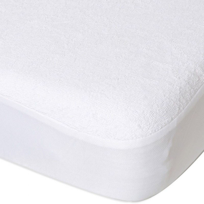 Doux Nid Protege Matelas Bebe Transalese Bebe 60 X 1 Cm Blanc Doux Nid Lestendances Fr