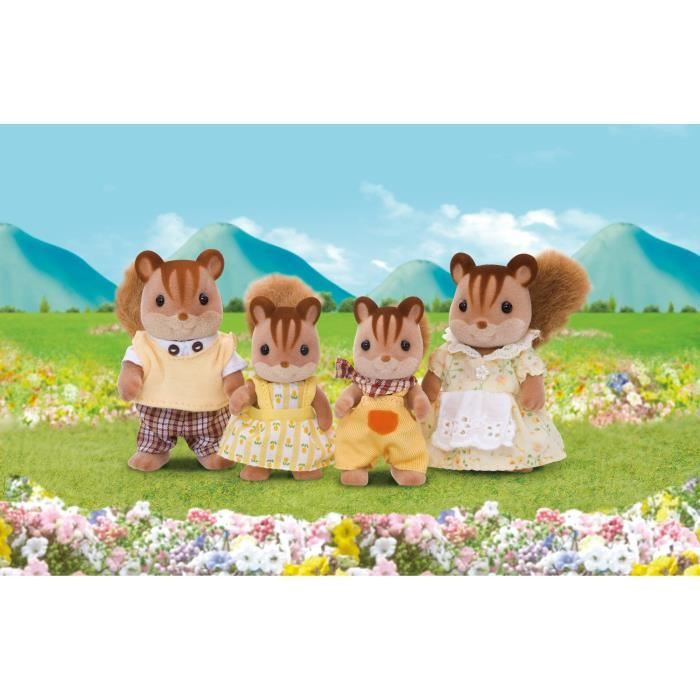 Sylvanian Families 4172 Famille Ecureuil Roux Lestendances Fr